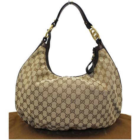 gucci hobo shoulder bags|authentic Gucci hobo bag.